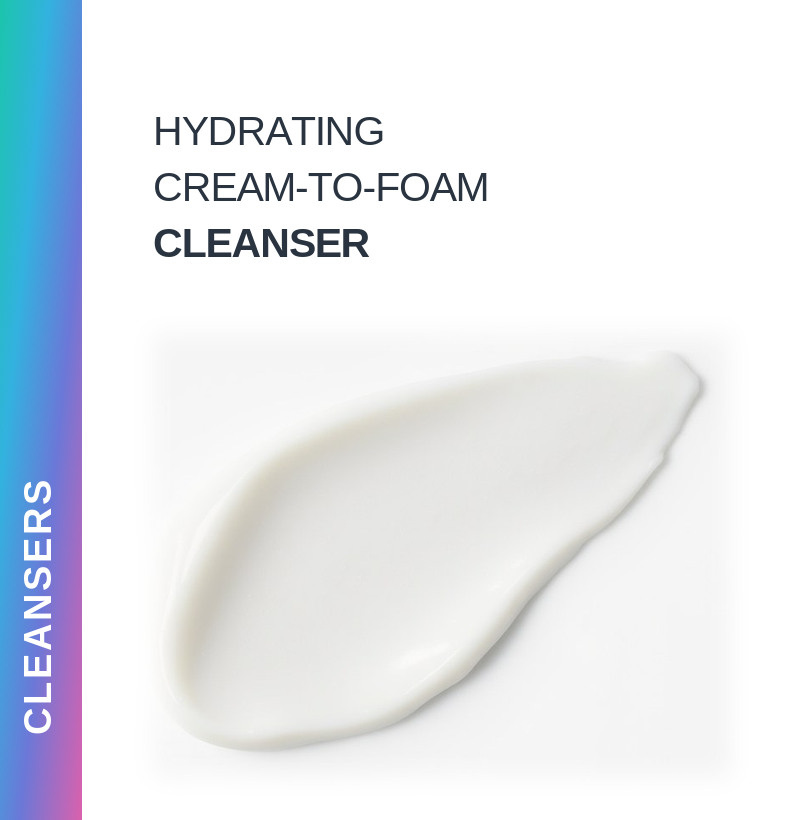 Formula: Hydrating Cream-to-Foam Cleanser